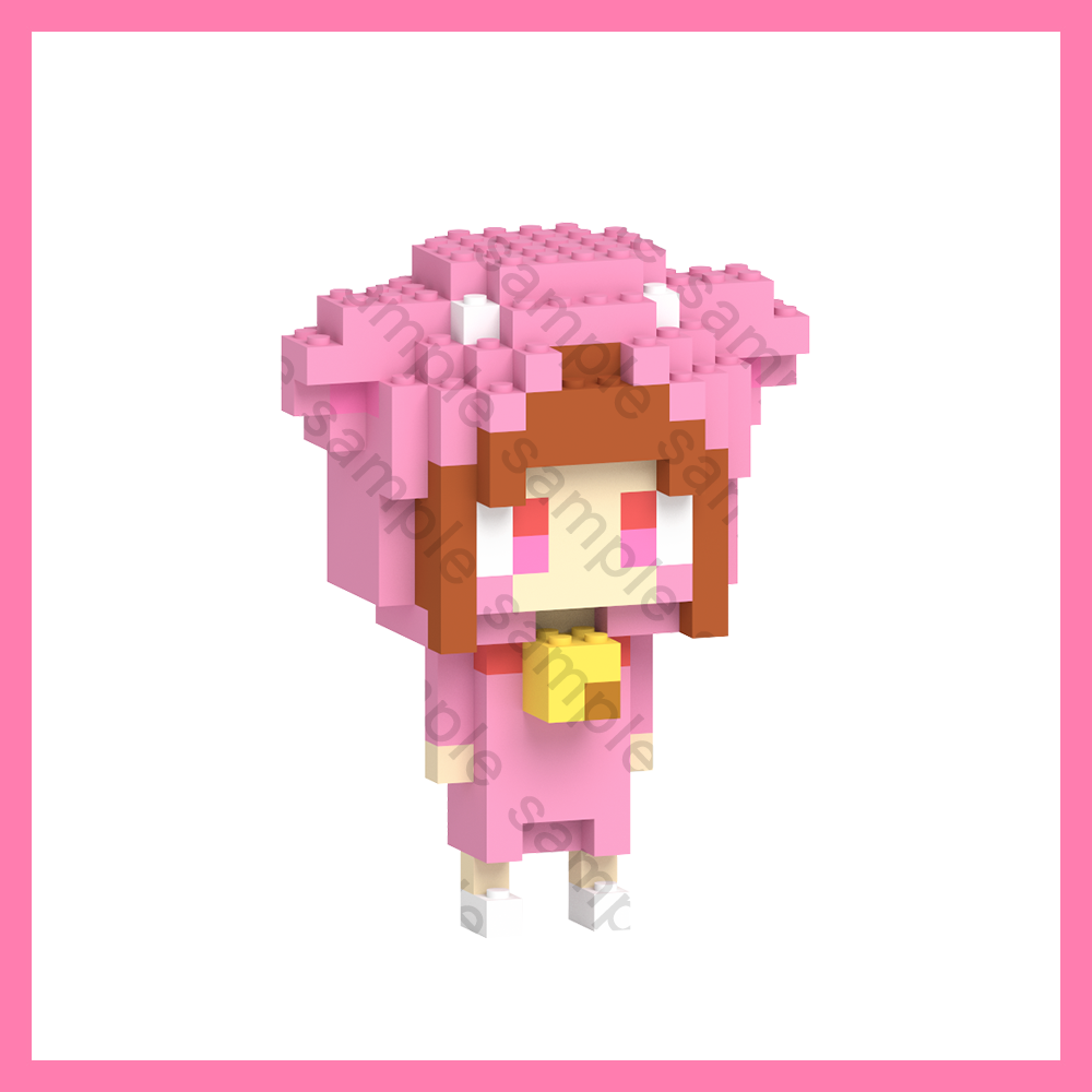 New】ミタクルブロックフィギュア（ぴの） – ちろぴのマーケット