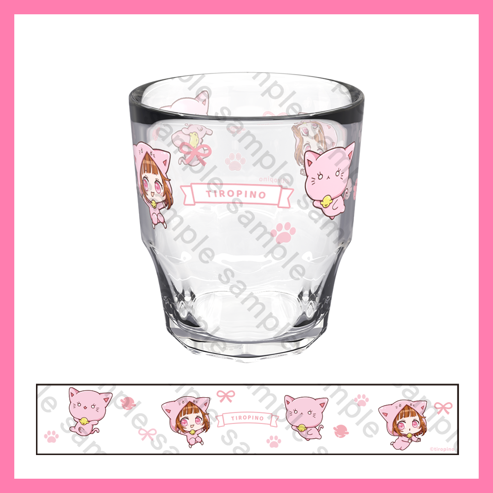 New】ごくごくクリアカップ（ぴの）(ねこちゃん) – ちろぴのマーケット